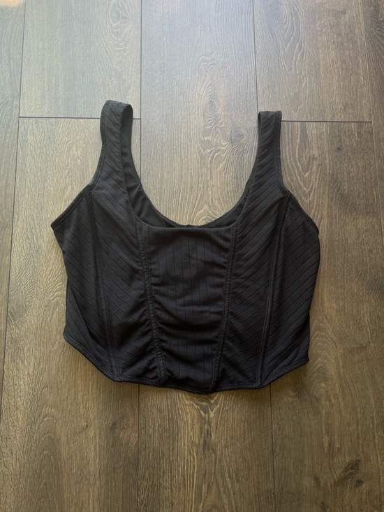 No Boundaries Tops - No Boundaries Structured Cropped Tank Top